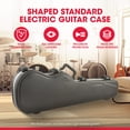 thumbnail image 2 of SKB Cases Shaped Standard Electric Guitar Hardshell Case with TSA Latch, Over-Molded Handle, and Oversized Compartment for Stratocaster and Telecaster Right-Handed Guitars, 2 of 11