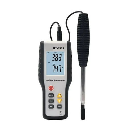 High Sensitivie Digital Portable Wind Speed Meter Hot Wire Thermal Anemometer Anemometro Measuring ,Portable and Professional