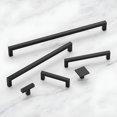 thumbnail image 3 of Hickory Hardware HH075327-MB 3.75 in. Centre à Centre Lucarne Collection Pull&44; Finition Noire Mate, 3 of 9