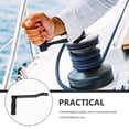 thumbnail image 3 of WASHWEPE Boat Accessory 1Pcs Comfortable Grip Winch Handle Force Amplification Black ABS For Marine Enthusiasts, 3 of 8