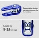thumbnail image 4 of Equipo de seguridad para escalada con bloque de polea de cuerda única resistente de aleación de aluminio (azul), 4 of 9