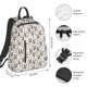 thumbnail image 2 of Easygdp Flowe Rooster para Easygdp Yak - Mochila Casual Ligera y Resistente para Viaje y Senderismo para Hombres y Mujeres, 2 of 7