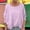 Purple, variant on IROINNID Women's Round Neck Long Sleeve T-Shirt Solid Color Fashion Tops Comfortable Loose Fits Work to Weekend Wear(Black,)
