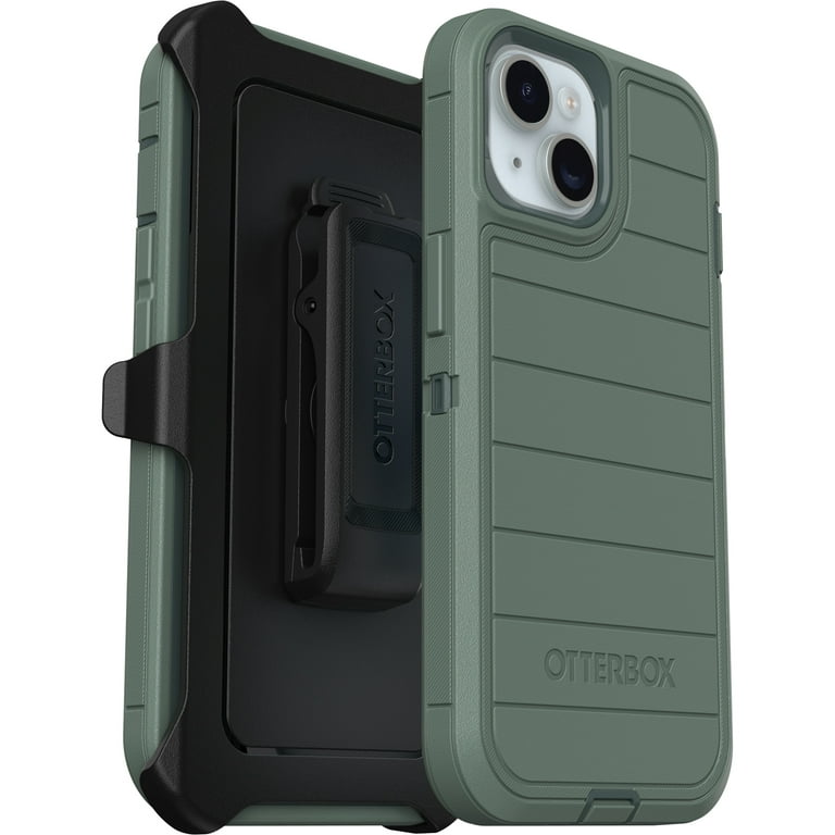 OtterBox Defender Series Pro Case for Apple iPhone 15, iPhone 14, and iPhone 13 - Forest Ranger