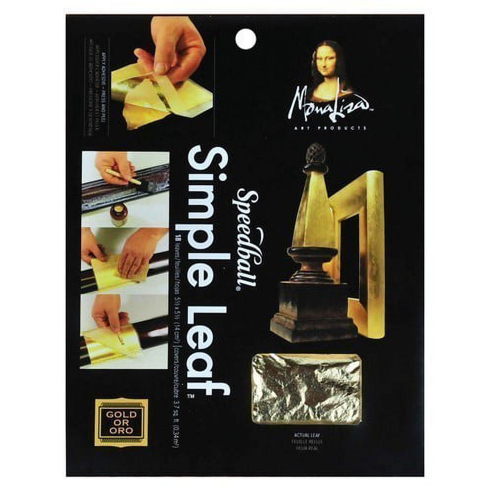Mono Lisa Products Copper Leaf Sheets 5.5 x 5.5 25 Sheets