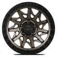 thumbnail image 2 of Lock Off-Road Lunatic Matte Bronze with Matte Black Ring 10-20, 2 of 3