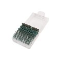thumbnail image 1 of Eigraketly 100 Uds. Cabezal de molienda de goma Mini alto ajuste fácil de almacenamiento amoladora de pulido herramientas de pulido accesorios de máquina Kits y herramientas para tallar Eigraketly TO010909-00, 1 of 6