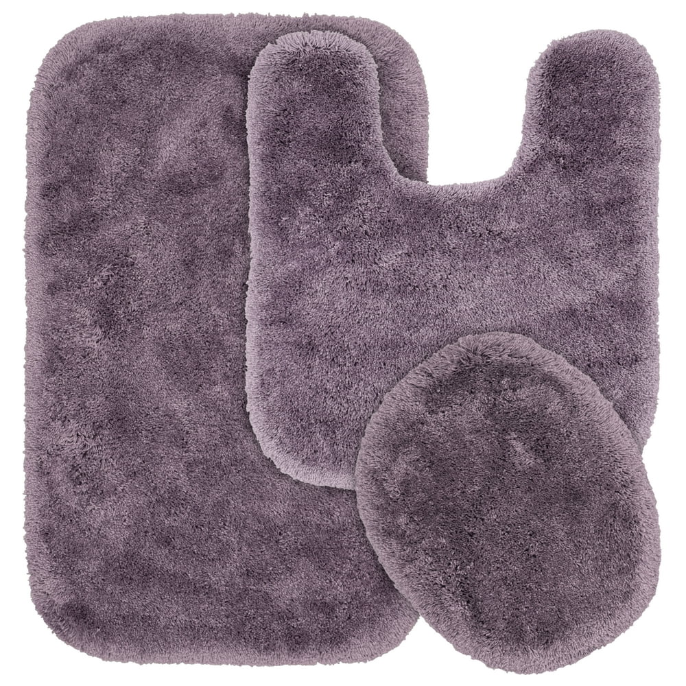 Garland Rug Finest Luxury 3 Piece Ultra Plush Washable Bath Rug Set