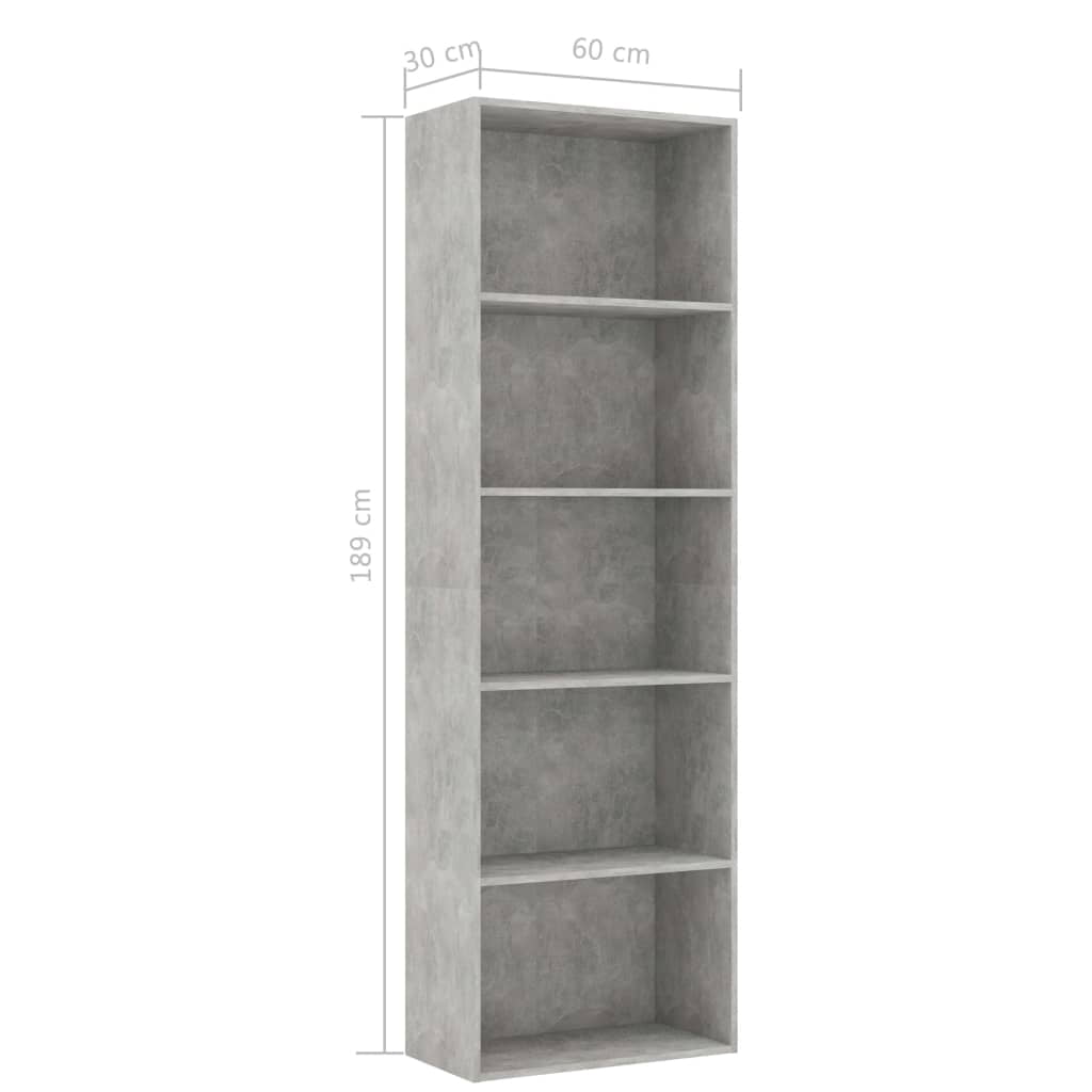 Lowestbest 23" Book Cabinet, 5-Tier Floor Cabinet Side Corner Storage Cabinet, Light Gray Lowestbest 23" Book Cabinet, 5-Tier Floor Cabinet Side Corner Storage Cabinet, Light Gray