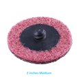 thumbnail image 3 of Amdohai 45Pcs Sanding Discs 2 Inches Medium Grit Cleaning Conditioning Roll Lock Disc Rust Paint Removal Grinder Accessories, 3 of 5