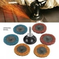 thumbnail image 1 of Grit Sanding Disc Wear Resistant Flap Discs, Grinding Disc, Felt Polishing Disc Kit For Builders, DIY Enthusiasts Home, Workshop, 1 of 8