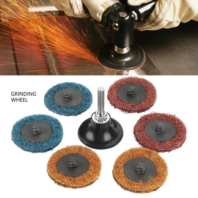 Grit Sanding Disc Wear Resistant Flap Discs, Grinding Disc, Felt Polishing Disc Kit For Builders, DIY Enthusiasts Home, Workshop