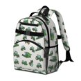thumbnail image 2 of Tractor and Harvesters Gray Pattern Cute School Backpack Bag for School with Padded Back and Adjustable Shoulder Straps 15.25"x11.5"x5.25", 2 of 5