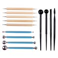 thumbnail image 1 of Kit de herramientas para puntear lápices ópticos de bola, bolígrafo para tallar para uñas, manualidades, cerámica, cerámica D Zulema Bolígrafo punteado, 1 of 6