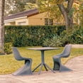 thumbnail image 2 of Compamia Bloom Patio Dining Set with 2 Chairs Dark Gray, 2 of 3