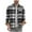 #018 Black, variant on Felirenzacia Men’s Plaid Flannel Button Down Shirt, Long Sleeve Soft Brushed Cotton Casual Workwear Top with Chest Pocket, Gray,S