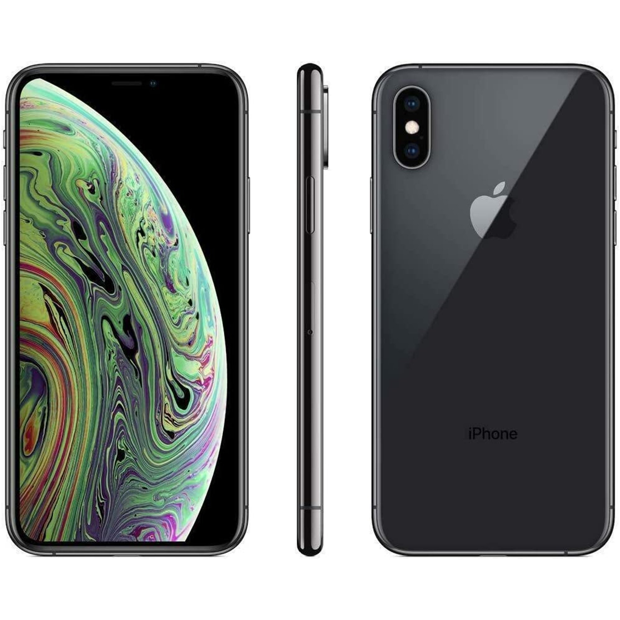 【mh】iPhone Xs 256GB Apple iPhone Xs, 256GB, Silver - Fully Unlocked (Renewed