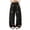 Black, variant on GEWSEY Wide Leg Baggy Sweatpants for Women Men Dachshund Embroidery Drawstring Sweat Pants Trendy Athletic Pants Clothes (Black, XL)