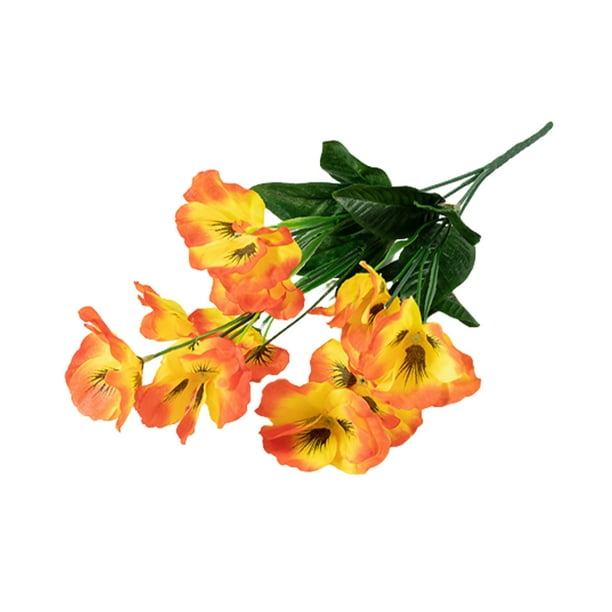 Naiovety 3 unids/set decoración del hogar Iris Japonica color naranja
