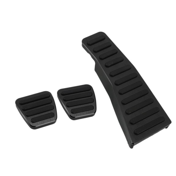 Unique Bargains 3 Pcs Manual Foot Pedal Pads Foot Accelerator Pedal Covers for Honda Civic 2006-2009 Aluminum Alloy Black