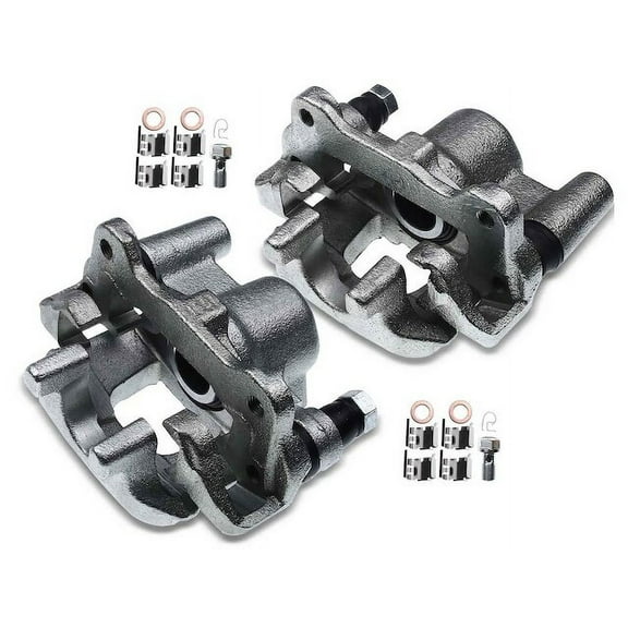 Brake Caliper Set 2 - Compatible with 2005 - 2010 Scion tC 2.4L 4-Cylinder - Autopart Premium