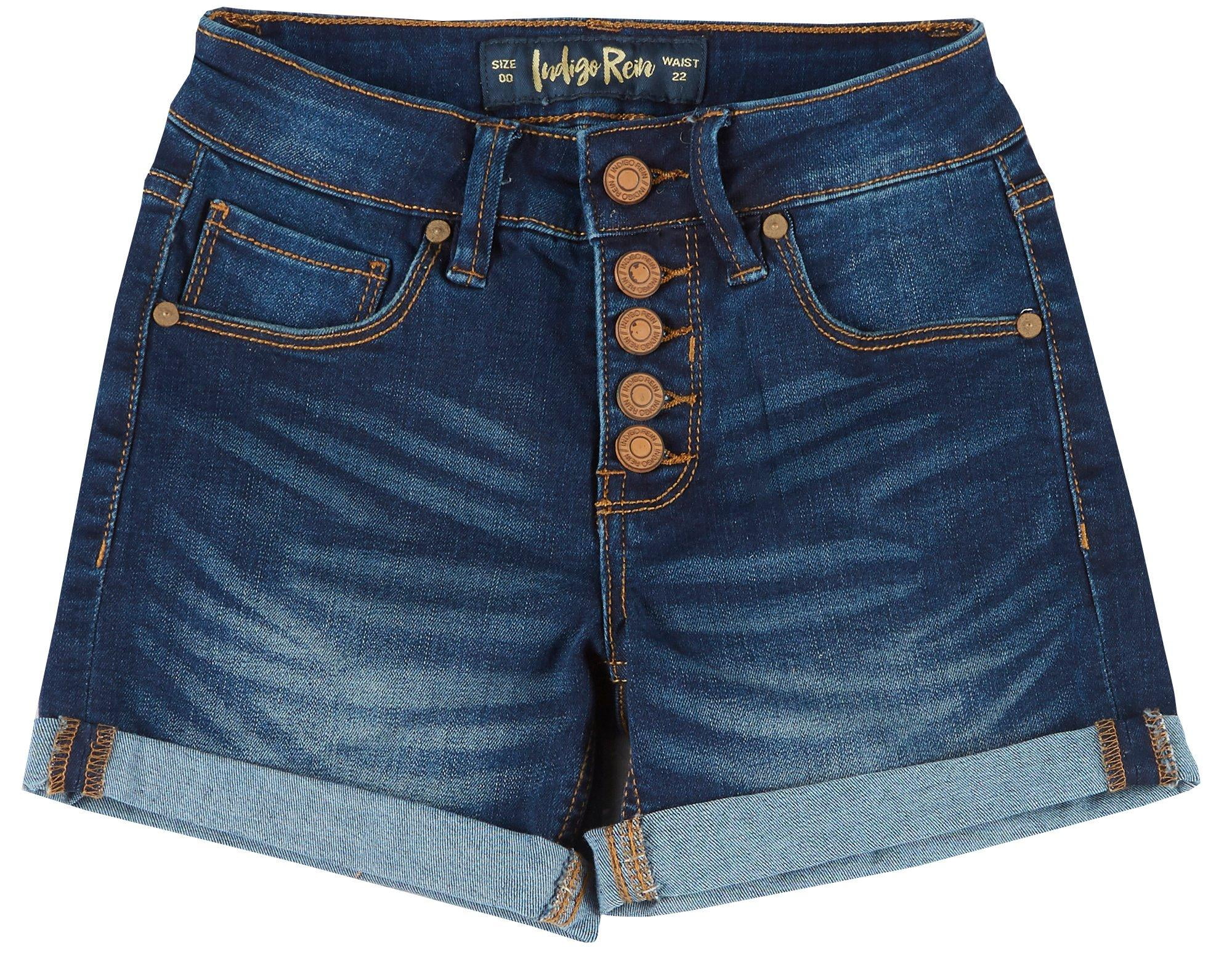 indigo rein jean shorts