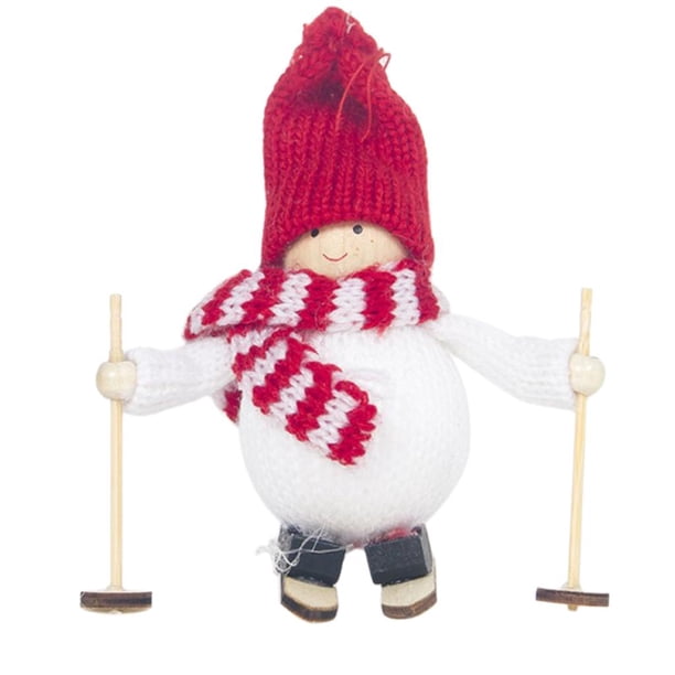 Muñeco de Navidad de Pie Adorno de Navidad Sunnimix Adornos de muñecas de Navidad