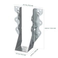 thumbnail image 5 of WRISTBIQUE Replacement Rafter Brackets Galvanizing Steel 20PCS, 5 of 8