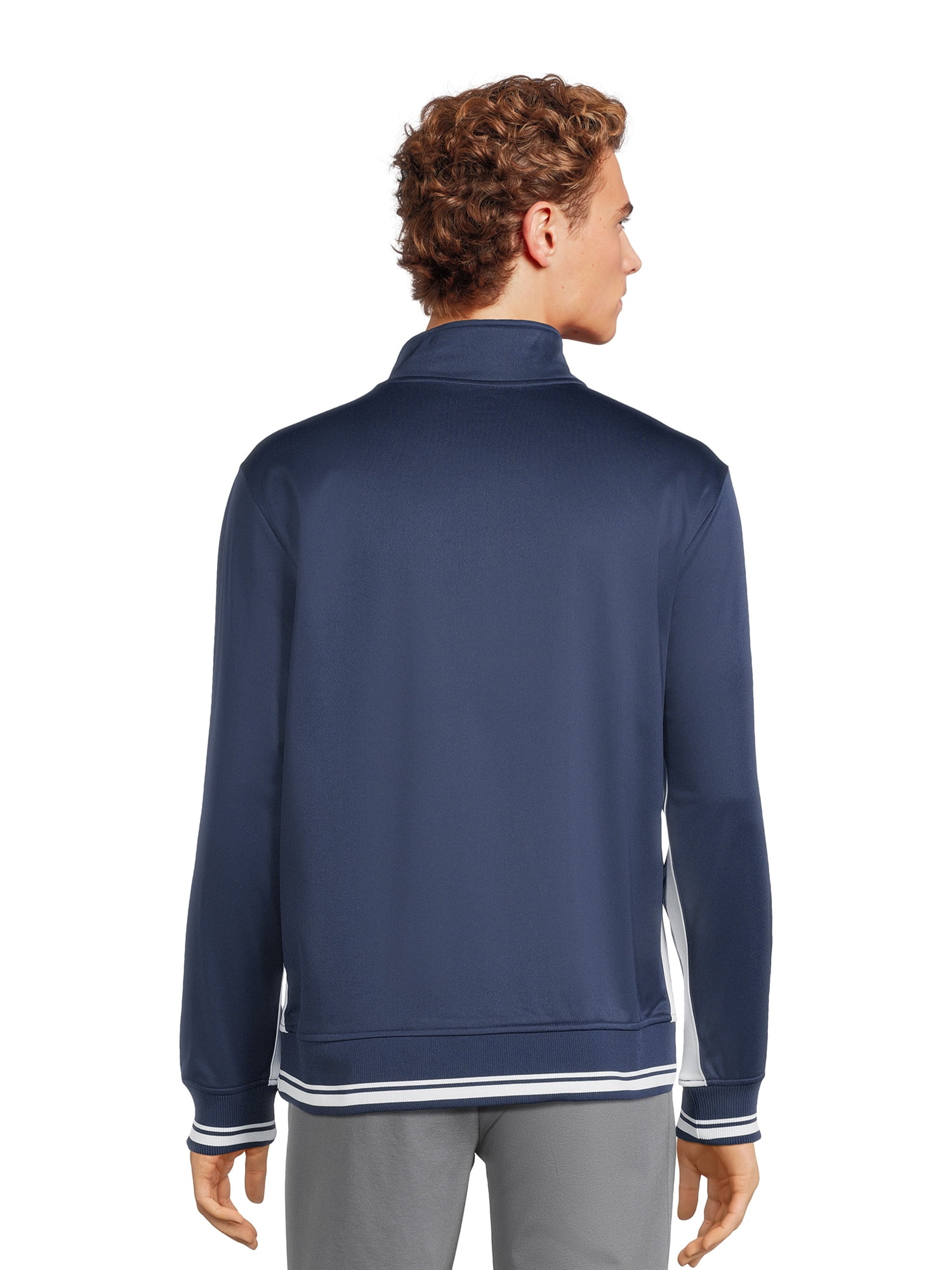Athletic Works Men's Tricot Track Jacket, Sizes S- 3XL