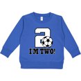 thumbnail image 2 of Inktastic 2nd Birthday Soccer Toddler Sweatshirt, 2 of 4