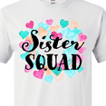 thumbnail image 4 of Inktastic Sister Squad Hearts T-Shirt, 4 of 5