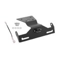 thumbnail image 1 of Wmool Modified Short Tail Stainless Steel Rear Wing-Folding License Plate Holder GXY, 1 of 5