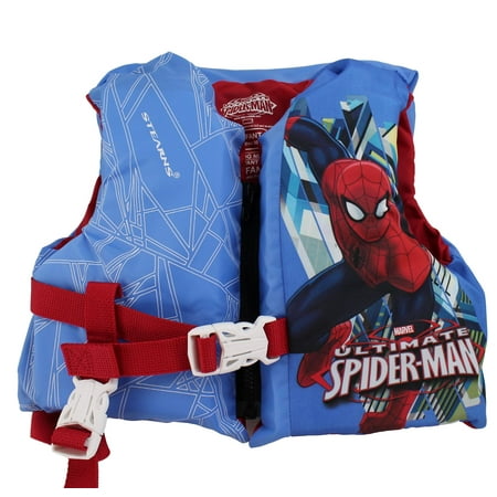 Coleman Stearns Spiderman Infant Pool Lake Life Jacket Vest with Rescue Handle