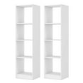thumbnail image 1 of Costway 2 Pcs Bibliothèque de 56 Pouces, Étagère Autoportante avec 4 Cubes Ouverts, 1 of 8