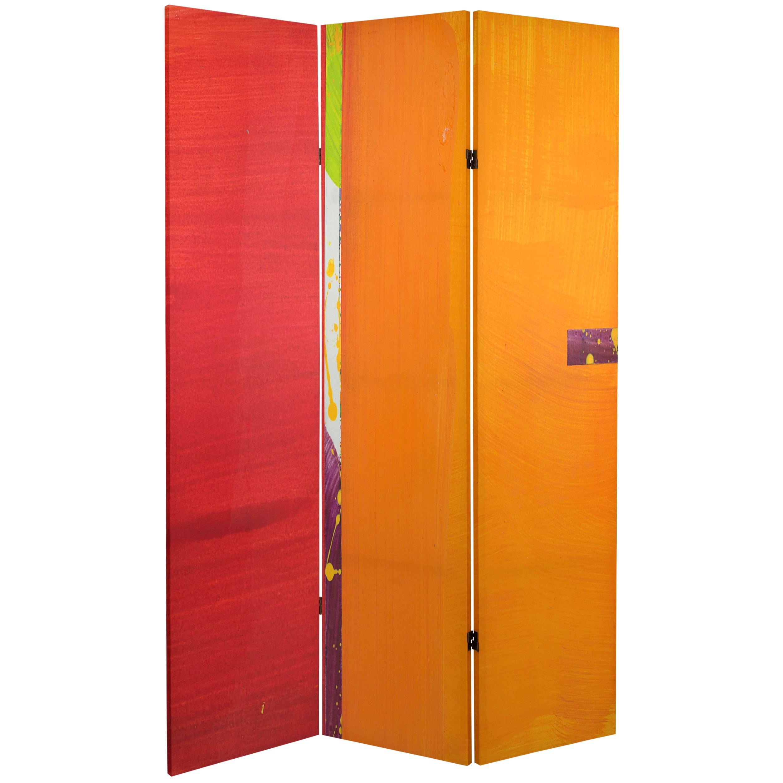 Tall Double Sided Cranes Room Divider Oriental Furniture 6 ft 
