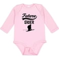 thumbnail image 3 of Inktastic Skiing Future Skier Boys or Girls Long Sleeve Baby Bodysuit, 3 of 5