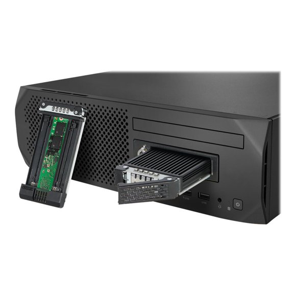 ICY Dock ToughArmor MB601M2K-1B - rack de Stockage mobile - M.2 - M.2 NVMe Carte - U.2 - Noir