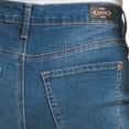 thumbnail image 4 of Nanette Lepore Women's Belle High Rise Porkchop Front Pockets Bootcut Jeans (Blue, 8), 4 of 5