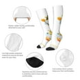 thumbnail image 3 of Sikiie Gnomes Honey Bee Knee Socks, High Socks Long Stretchy Sock Women Knee High Stocking, Long Socks for Women, 3 of 6