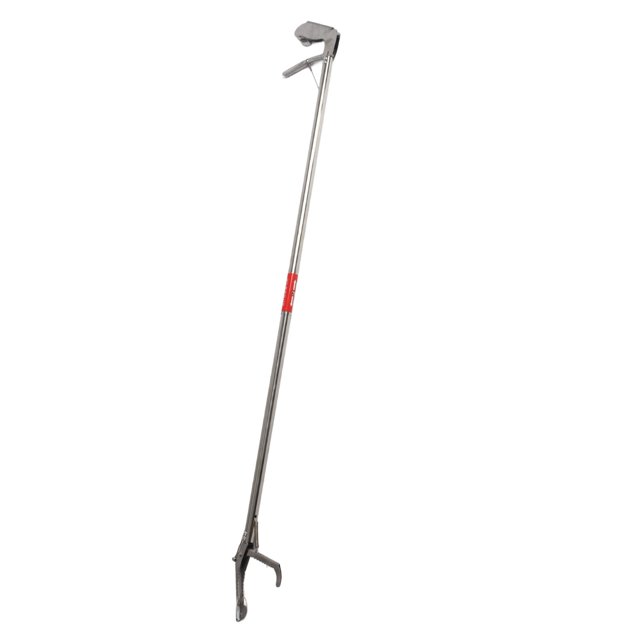 Pince à Serpent, Outil de Manipulation de Serpent Longue Longueur Facile à Utiliser Pliable en Acier Inoxydable Haute Résistance pour la Chasse
