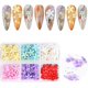 thumbnail image 3 of Encantos de uñas de flores 3d para uñas acrílicas, 6 rejillas flores de uñas 3d diamantes de imitación flor de cerezo, 3 of 5