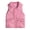 Pink, variant on Women Fashion Solid Sleeveless Waist Coat With Vest And Vest Jacket