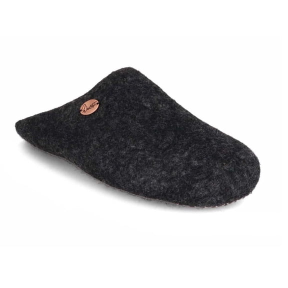 WoolFit Eco-Friendly Guest Slippers 'Tibet', gray