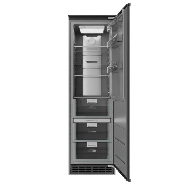 Refrigerador Panelable Tecnolam TSD559PR 60 CM Interior Gris 120V