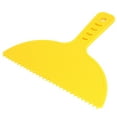 thumbnail image 4 of Unique Bargains Yellow Plastic Wall DIY Decoration Painting Grain Pattern Graining Comb Tool Yellow, 4 of 4