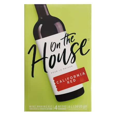 On The House California Red Wine Ingredient Kit