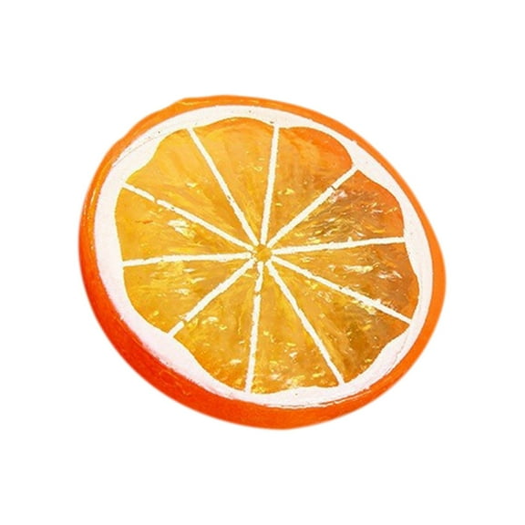 Clearance! Artificial Plastic Slices Realistic Simulation Lifelike Decorative Fruit Wedding Ornament Festival Decoration Photography Props Basket Display Filler Fruit