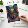 thumbnail image 5 of ALAZA Plastic Clipboard A4 Letter Size Decorative Clipboards for Students Women Men 9" x 12.5" Wolf Bohemia, 5 of 6