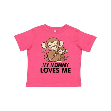 

Inktastic My Mommy Loves Me Gift Toddler Boy or Toddler Girl T-Shirt