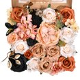 thumbnail image 1 of Coolmade Artificial Flowers Combo Box Set Faux Flowers Bulk Flower Leaf with Stems for DIY Wedding Bouquets Centerpieces Baby Shower Party Home Decorations, 1 of 7